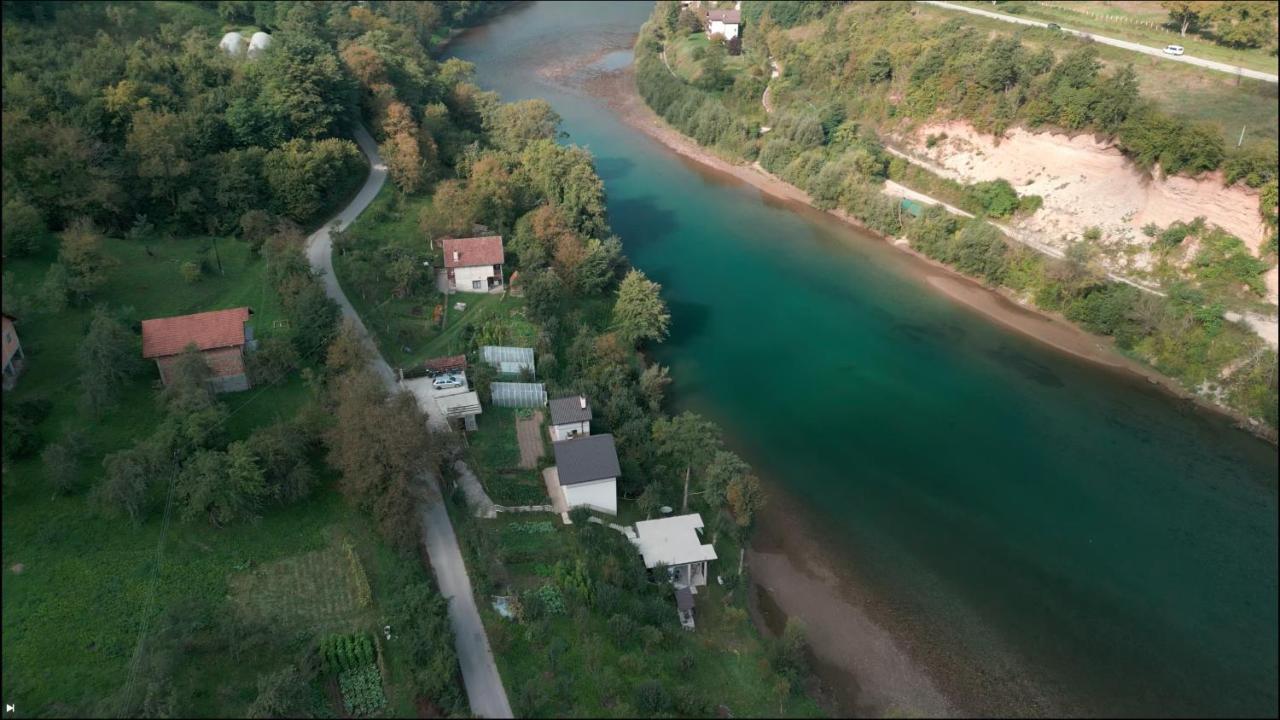 Vikendica Pored Drine Foca Handici Esterno foto